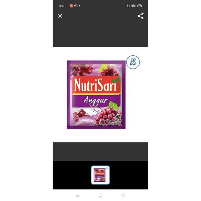 

New NUTRISARI SACHET ALL VARIAN**