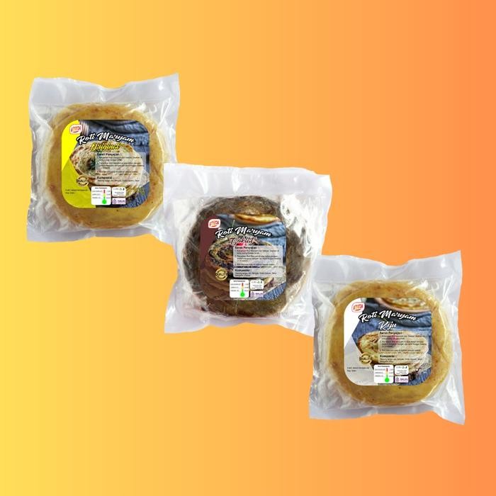 

[PAKET 3 MIX] ROTI MARYAM ORIGINAL, COKLAT & KEJU