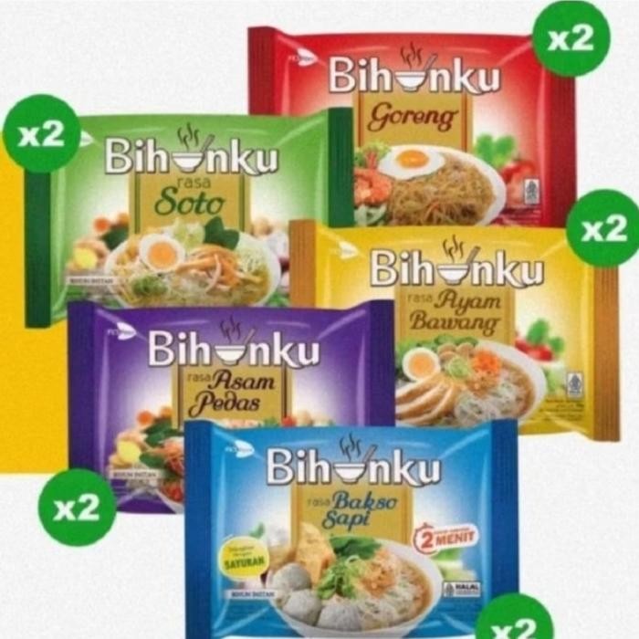 

bihunku varian mix paket 10pcs