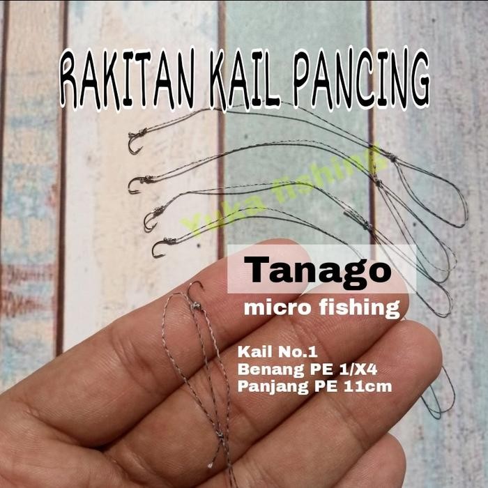 Rakitan kail pancing tanago no.1 *