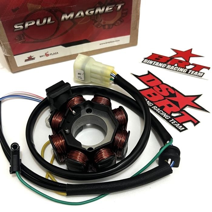SPUL SPULL & MAGNET MAGNIT Racing UNIVERSAL BRT Mentah 80mm JUPITER Z MX KLX MIO VEGA SATRIA FU