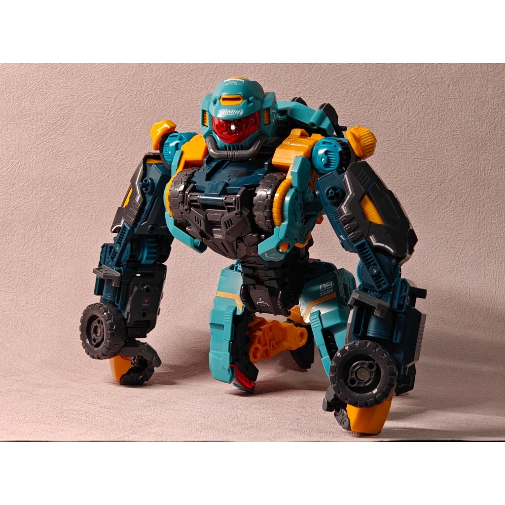52TOYS BEASTDRIVE BD-13 CYCLOPS, Assemble Robot, Converting in Giants and Trucks, Action Figure,