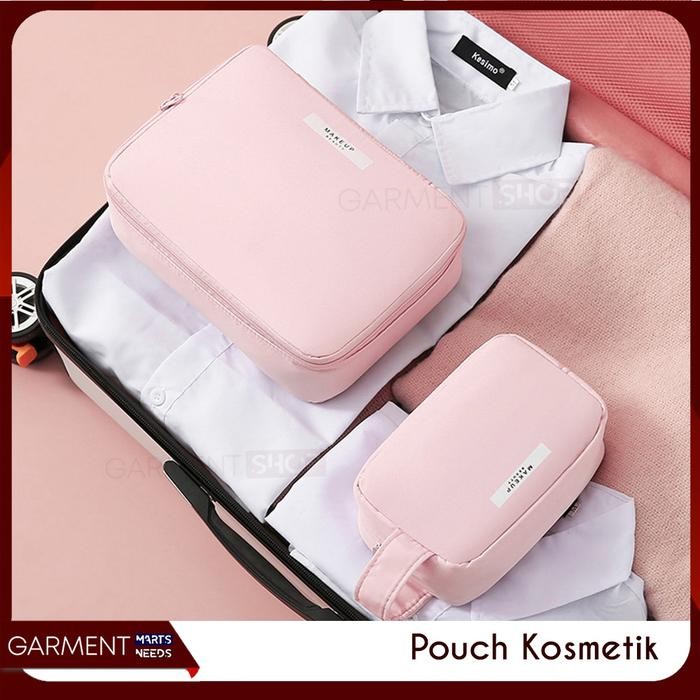 Tas Pouch Kosmetik Skincare Tas Koper Traveling Anti Air Portable Premium Waterproof