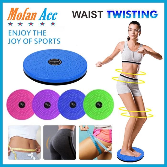 Waist Twisting Disc Alat Olahraga Putar Pelangsing Pengecil Perut