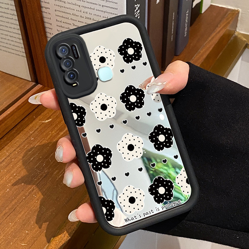 Casing Hp VIVO Y50 VIVO Y30 VIVO Y30i Case Casing Bunga Graffiti Kasing HP Kesing Silikon Softcase c