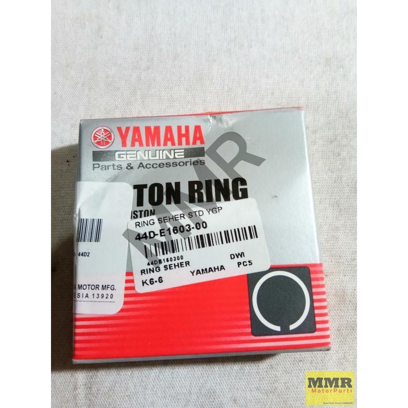 Terbaru RING Seher / RING Piston STD ASLI Yamaha Xeon
