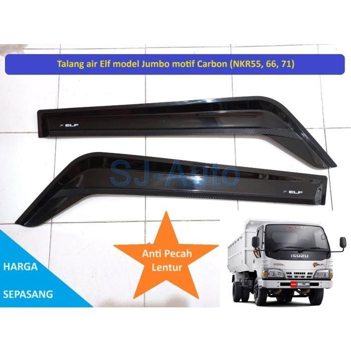Talang Air Elf Hitam Model Giga Jumbo Carbon Elf Lama Elf Macan NKR71
