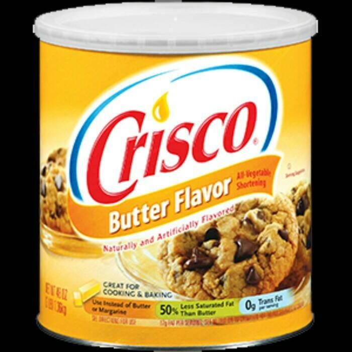 

CRISCO BUTTER FLAVOR 1.36kg