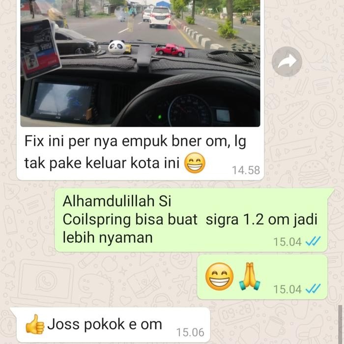 CALYA SIGRA PER EMPUK BAGIAN DEPAN