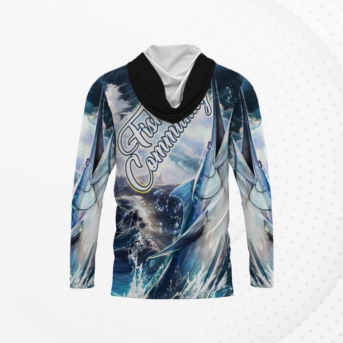 Kaos Jersey Mancing Mania Baju Angler Barramundi Custom Hoodie Art 01