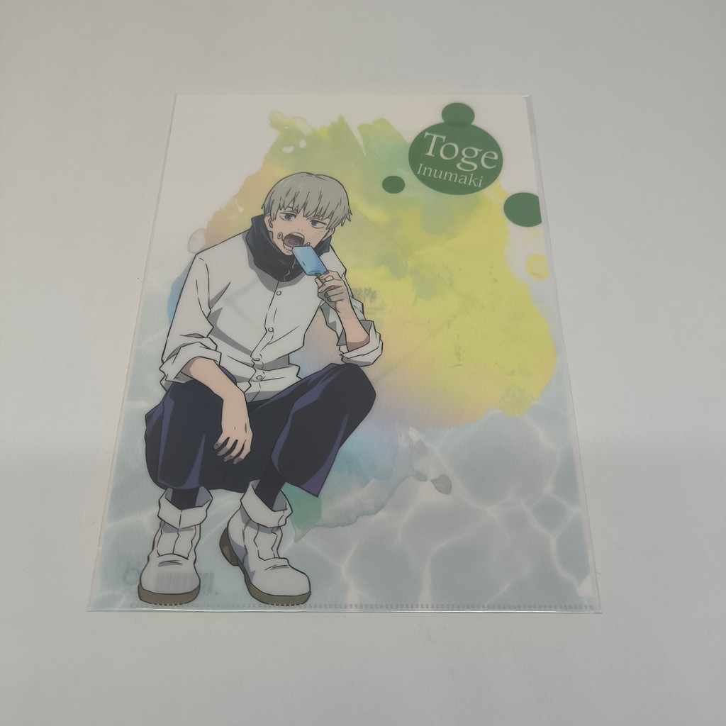 Official Clear File Jujutsu Kaisen Toge Inumaki 1
