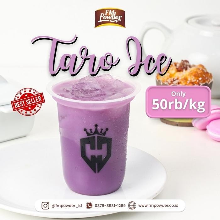 

Bubuk Minuman Premium Fm Powder Rasa Taro
