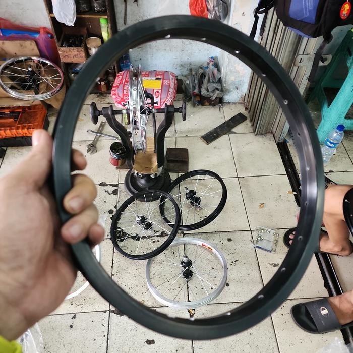 Velg Pelg rims 16 murni 306 hole 20 alloy besi dino