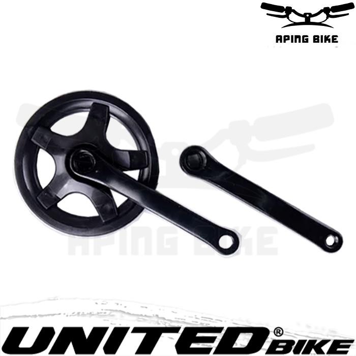 Crank United S-102 Single Speed 36T Gir Sepeda Lipat Mini Minion MTB