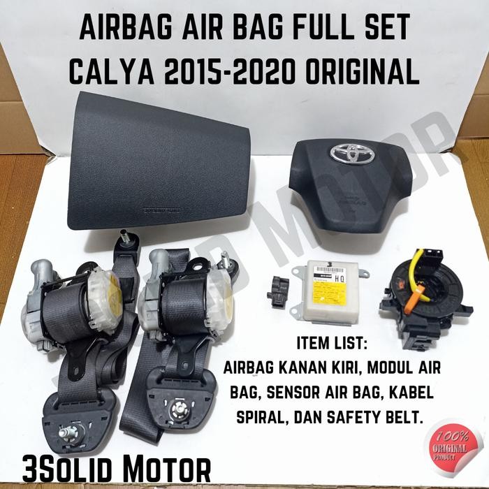 TERLARIS AIRBAG AIR BAG FULL SET CALYA SIGRA 2016-2016-2020 ORIGINAL
