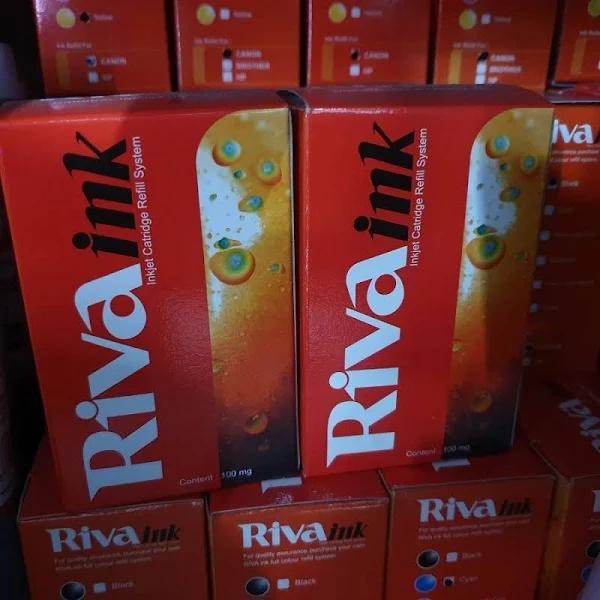 

RIVA INK BROTHER 100ML BLACK COLOUR TINTA REFIL BROTHER RIVA INK