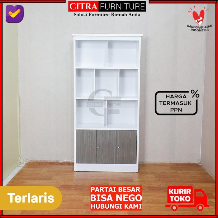

Lemari Hias buku minimalis Kabinet pajangan serbaguna