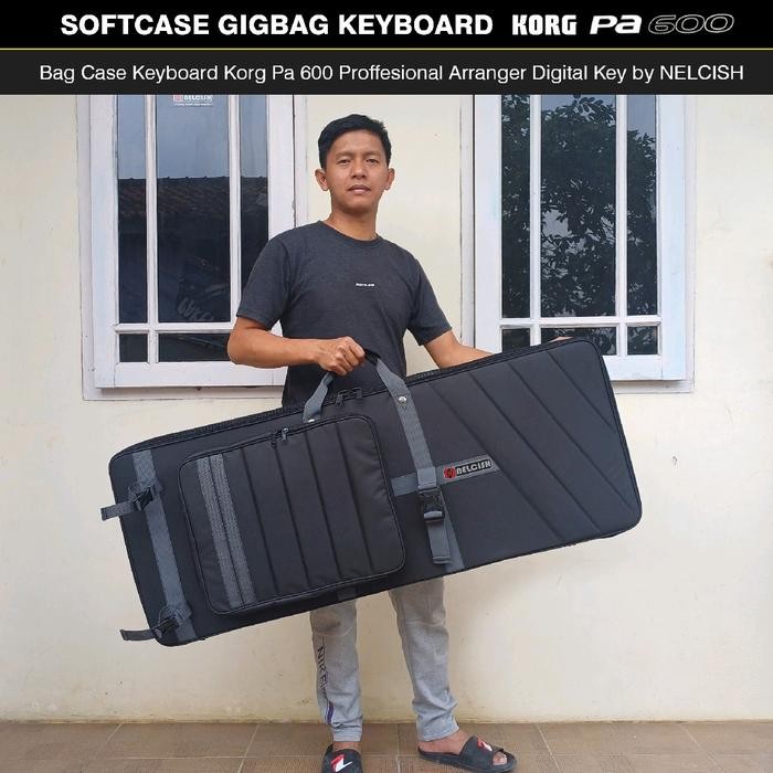 Softcase Tas Gigbag Keyboard Korg Pa600 Proffesional Arranger Digital Bag Case Korg Pa 600 Ransel