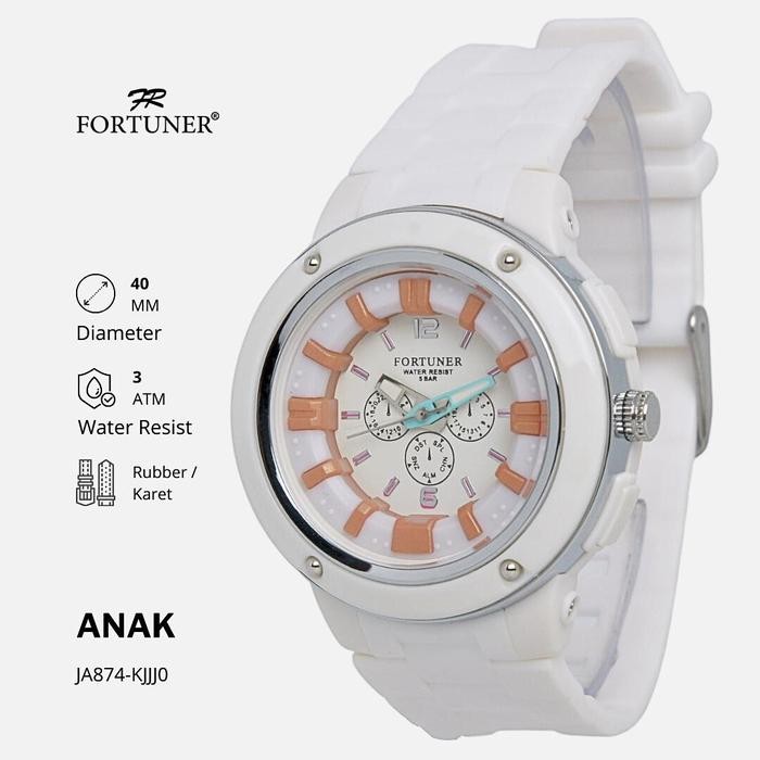 Fortuner Jam Tangan Anak Analog Quartz Water Resist Finnegan