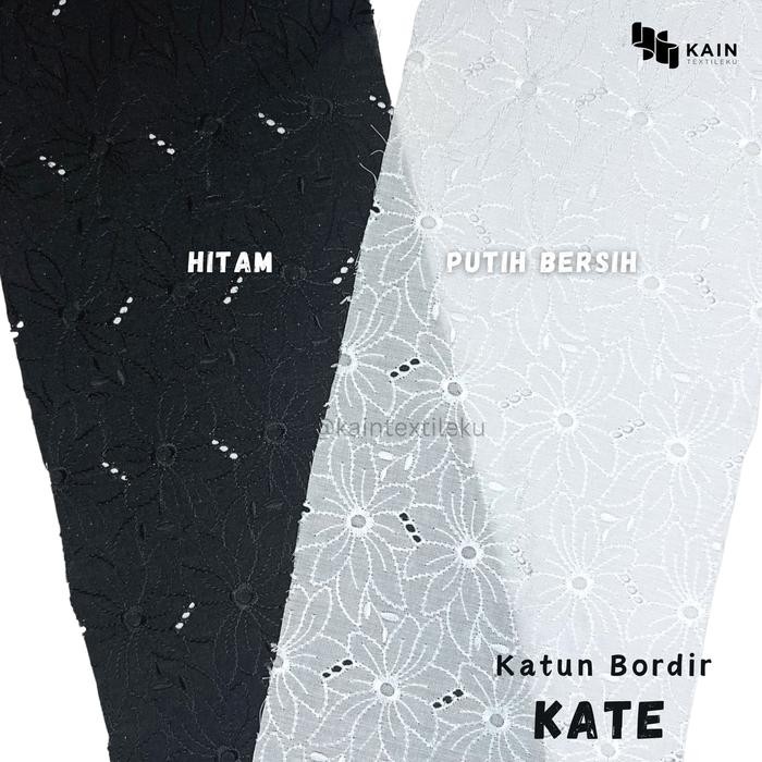 

Bahan Kain Katun Bordir Kate per 0,5 meter