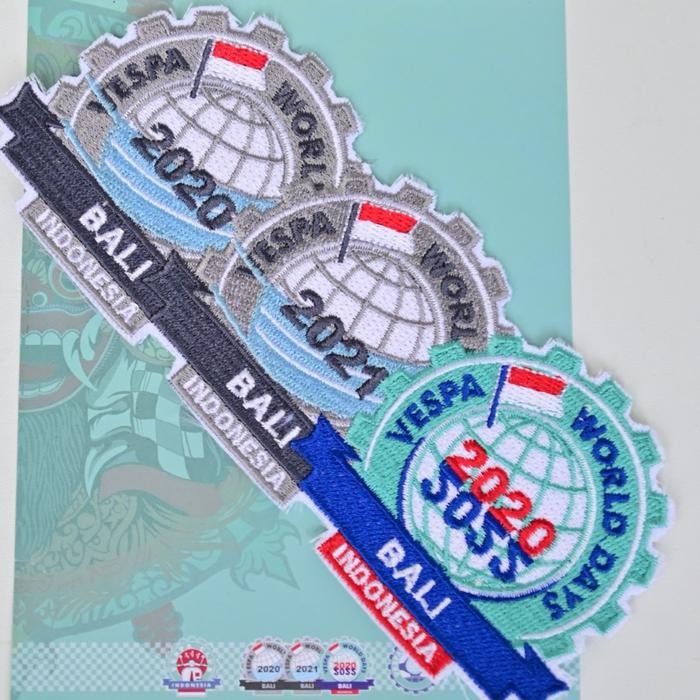 

OFFICIAL VWD - PATCH TRIPLE VESPA WORLD DAYS 2022