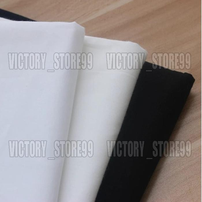 

BAHAN KAIN TERLARIS KATUN MIKROTEX KAIN PUTIH HITAM