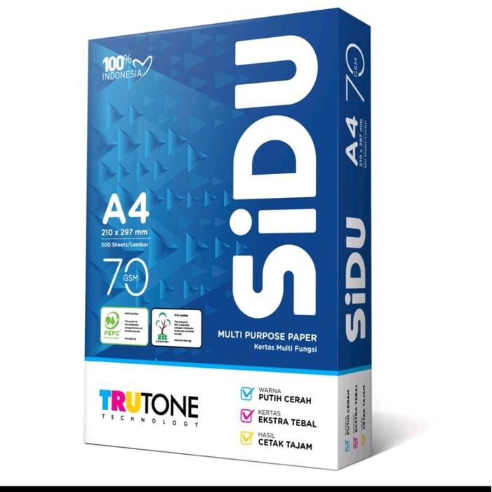 

Kertas A4 Sidu 1 Rim Kertas HVS A4 Sinar Dunia