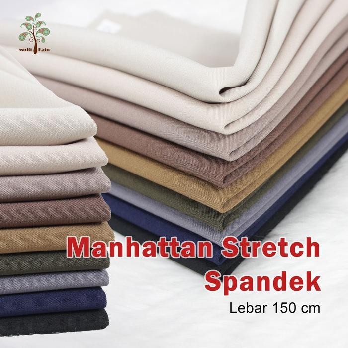 

Multi Kain Manhattan strech spandex celana kantor blazer harga per0.5m