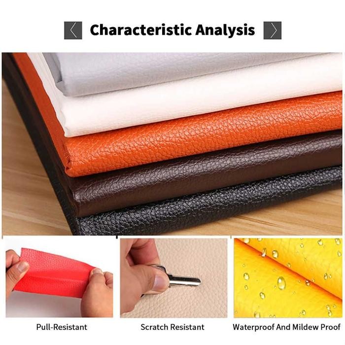 

Kulit Sintetis Tambal Sofa Adhesive Leather Patch Waterproof