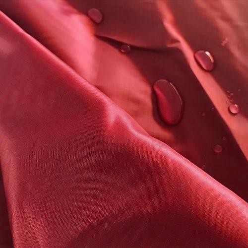 Kain Polyester Parasut Merah - 100% Polyester