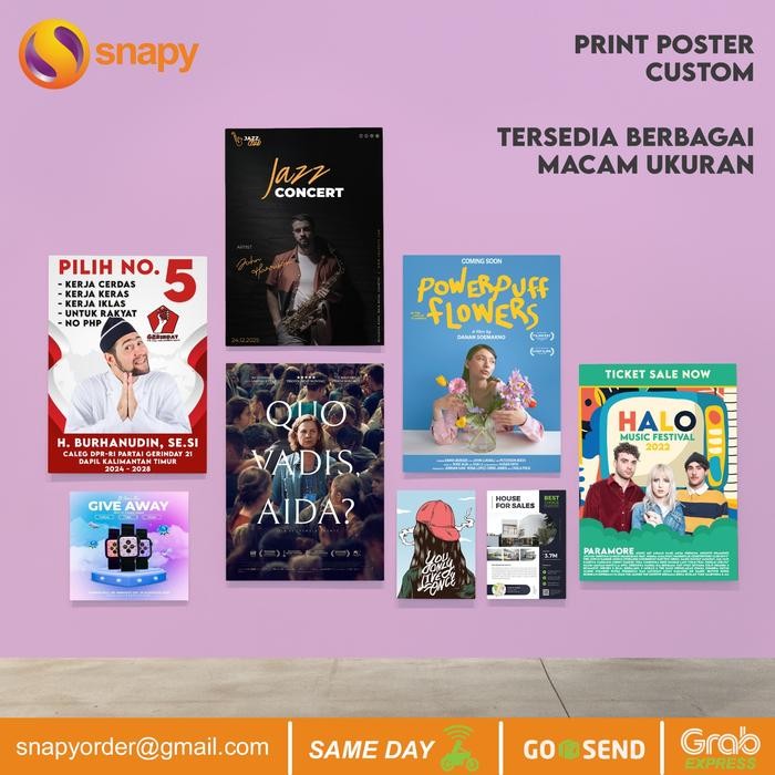 CETAK A2 A1 A0 Poster