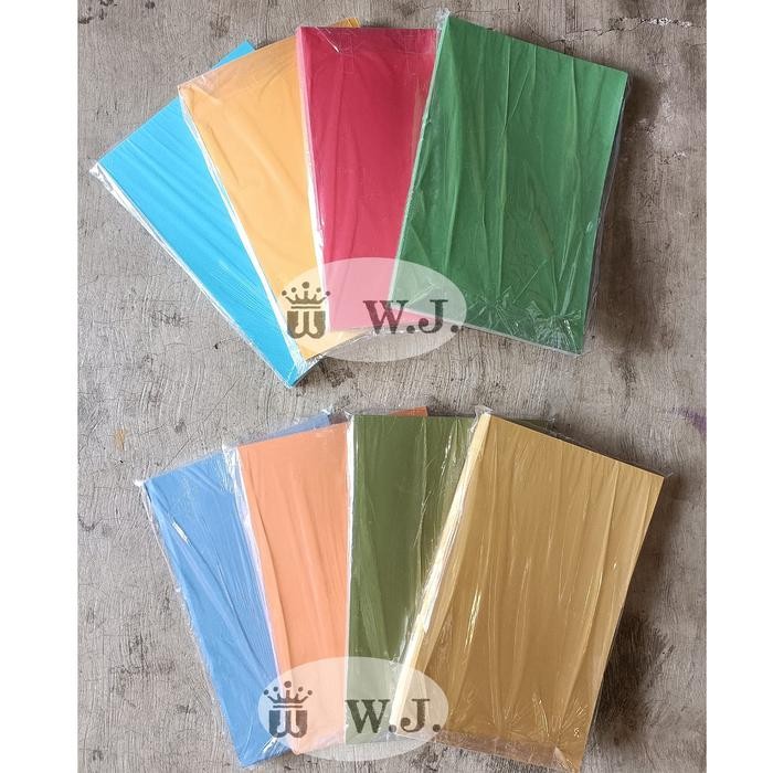 

Kertas Cover BC Pindo Folio WARNA TUA (Isi 50 Lembar).