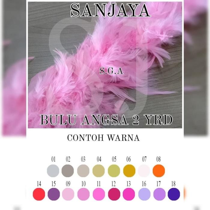

Hiasan Bulu Angsa Halus Warna / Bulu AngsaJahit / Bulu Warna Warni Bahan Kerajinan Tangan / Misc