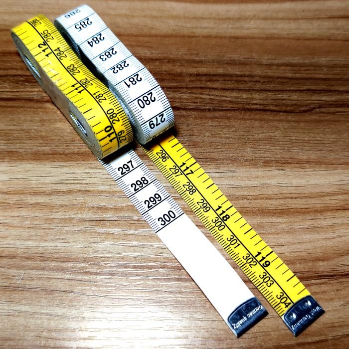 

Meteran Baju / Meteran Badan Germany Quality 300cm-120Inchi