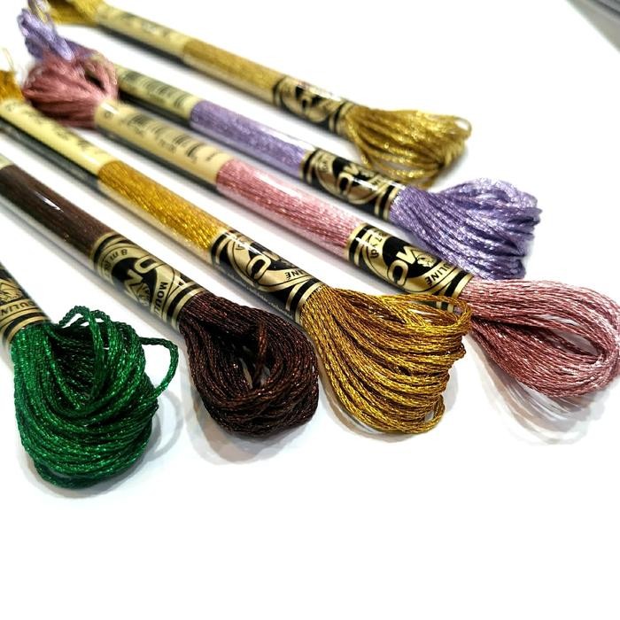 

DMC Benang Sulam Metallic Effect