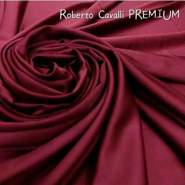

SATIN ROBERTO CAVALLI (Harga per 1 meter) - Kain Satin Roberto Cavali Premium, Saten Roberto Cavali