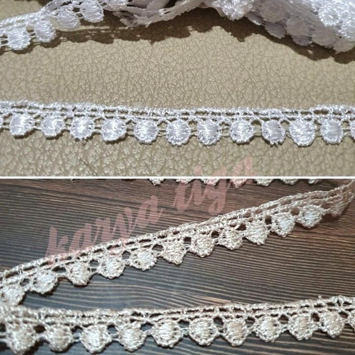 

Renda Giper Merica 52659 Lebar 1 cm - Panjang 15 Yard