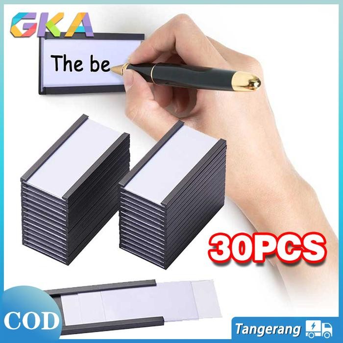 

Holder Label Magnetik Dengan Kartu 76x25mm-Magnetik Label Harga Holder