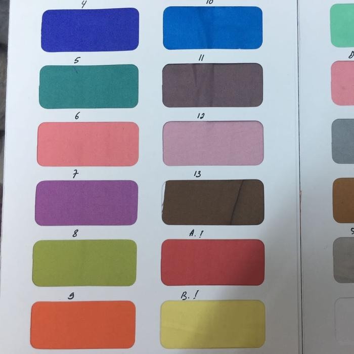 

KAIN KATUN JEPANG POLOS-Min. 3 Meter - WARNA CAMPUR