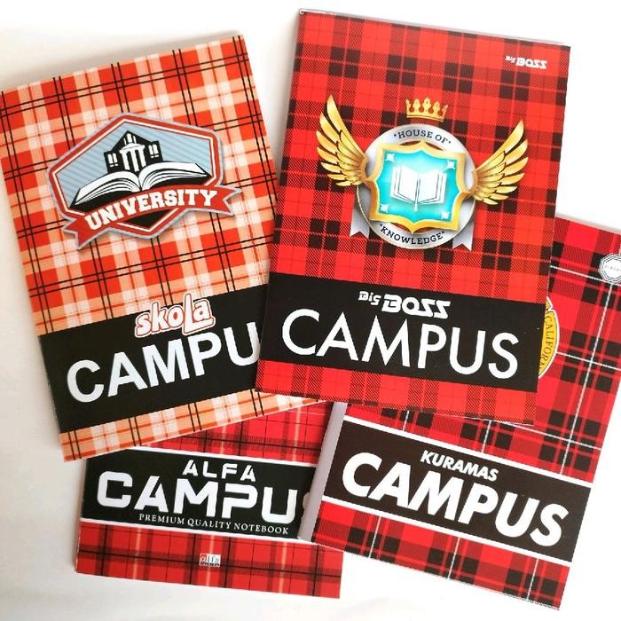 

Buku Tulis BMB Campus 70 Lembar 1 Pak (Isi 10 Pcs) - Paper Stationery