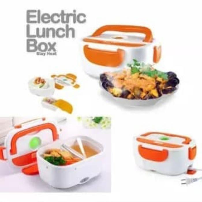 kotak makan elektrik portable pemanas / lunch box electric