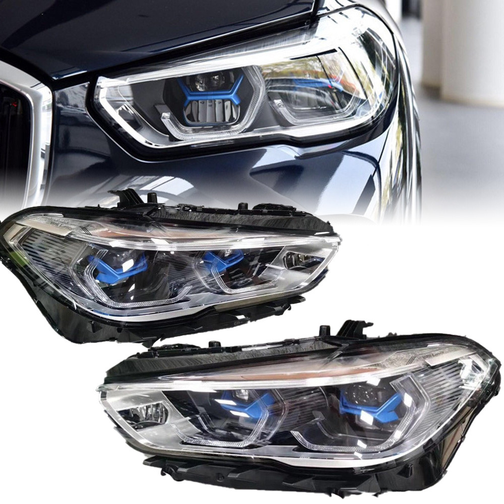 Car For BMW X5 G05 2019-2022 G06 Headlights DRL Hella LED Bi Xenon