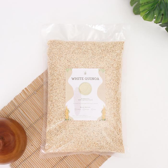 

Alora Organic White Quinoa 1 Kg - Quinoa Putih 1 Kg