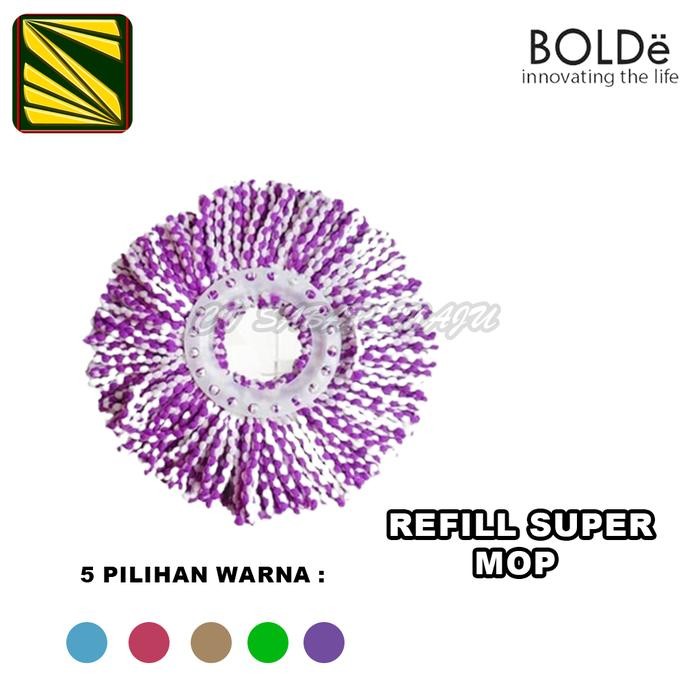 BOLDE TONGKAT PEL UNTUK SEMUA TIPE BOLDE / SUPER MOP / SPRAY MOP / TONGKAT / GAGANG PEL BOLDE KAIN