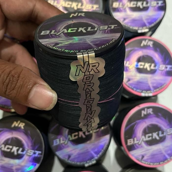 Gelasan Matot Nr Blacklist Hitam Original Import 018 Halus Berasa 2000 Yard Kode 142