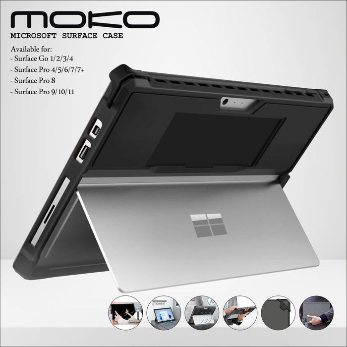 Case Casing Microsoft Surface Pro 11 10 9 8 7 Plus 6 5 4 Surface Go 4 3 2 1 Cover Hardcase