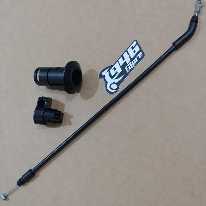 kabel jok fullset housing kunci vespa lx / s 2v 3v iget original kode 946