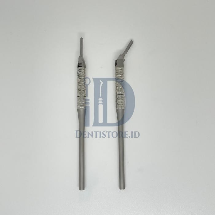 

DENTAL ROTATE BLADE HANDLE HOLDER SCALPEL SCAPEL GAGANG PISAU HANDEL KODE 525