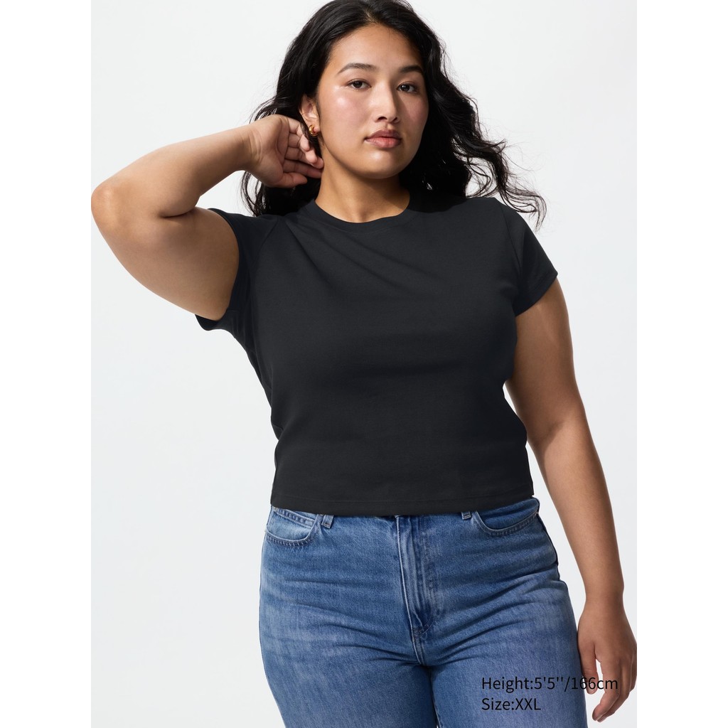 Uniqlo T-Shirt Mini (Crop Top)