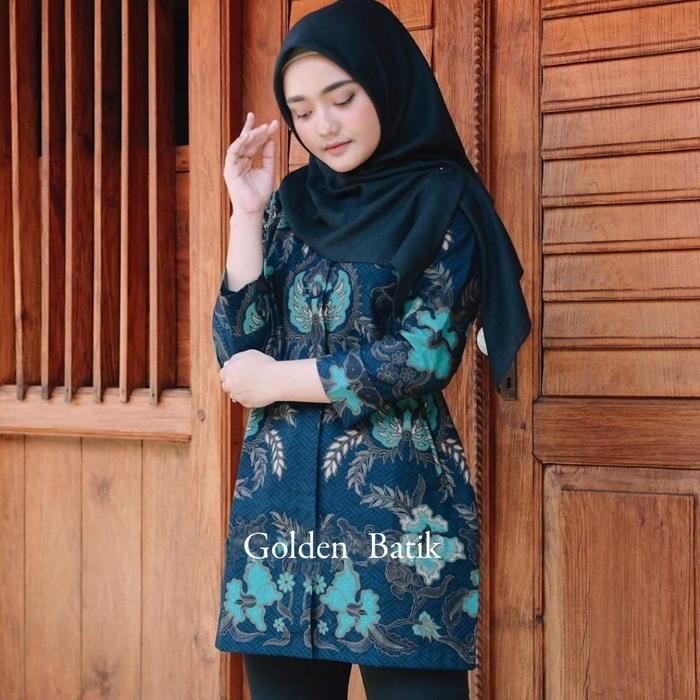 Baju Batik Atasan Wanita (BLOUSE) Lapis Furing Tricot 001 *